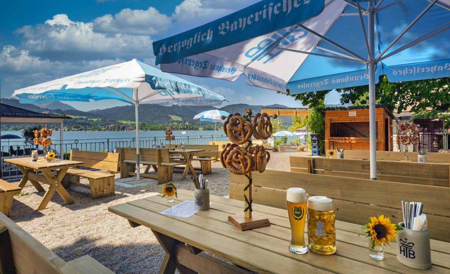 Ausblick Hotel am Tegernsee